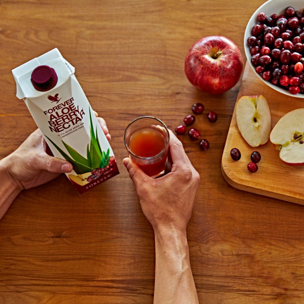 Scrumptious cranberry and sweet apple tantalising your taste buds and working wonders on your immune system. Doesn’t this sound great to you? 🍎 😊 #ThePowerOfAloe