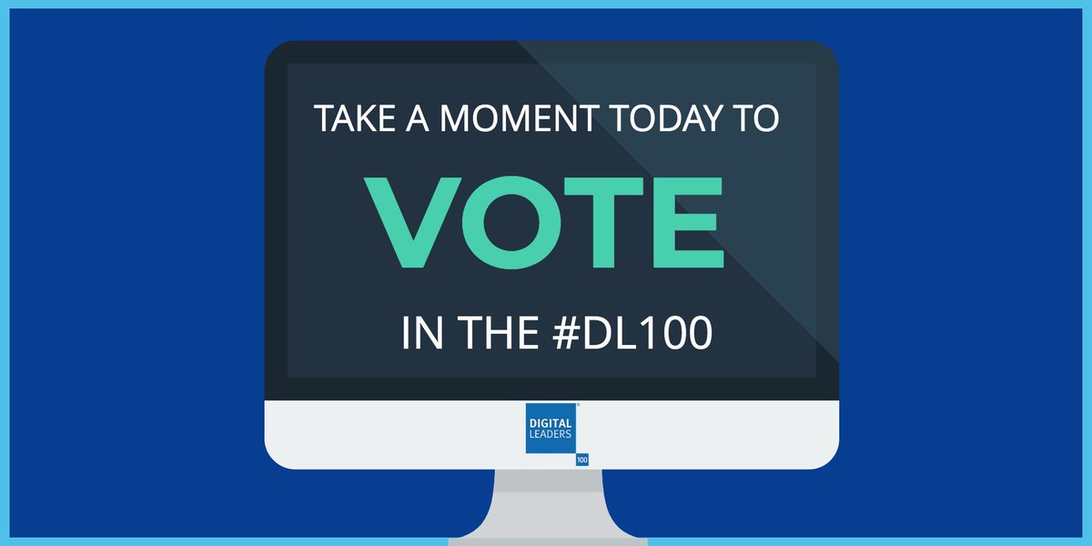 EvaProkop's tweet photo. RT @AdaCollege: Got that #FridayFeeling? Take a second out of your day to vote in the #DL100 Awards and remember to include @andyrodrigues30 in your vote for Young Digital Leader #womenintech #digileader https://t.co/ZAuWVgevGP