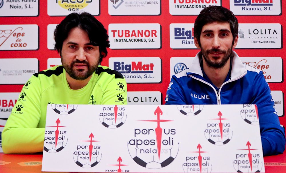 Noia Portus Apostoli FS (@noiafutbolsala) on Twitter photo ⓅⓇⒺⓋⒾⒶ✍🏻| Este sábado vuelve la competición liguera al Agustín Mourís en el último partido de liga en el feudo noiés en un partido por el que pasan todas las opciones de permanencia.
🗣<a href="/davidpalmas5/">David Palmas</a> y <a href="/MarlonVelasco8/">Marlon Velasco</a> #facendocamiño👣
👉🏻ow.ly/tJMq30oxQIP ⓅⓇⒺⓋⒾⒶ✍🏻| Este sábado vuelve la competición liguera al Agustín Mourís en el último partido de liga en el feudo noiés en un partido por el que pasan todas las opciones de permanencia.
🗣<a href="/davidpalmas5/">David Palmas</a> y <a href="/MarlonVelasco8/">Marlon Velasco</a> #facendocamiño👣
👉🏻ow.ly/tJMq30oxQIP