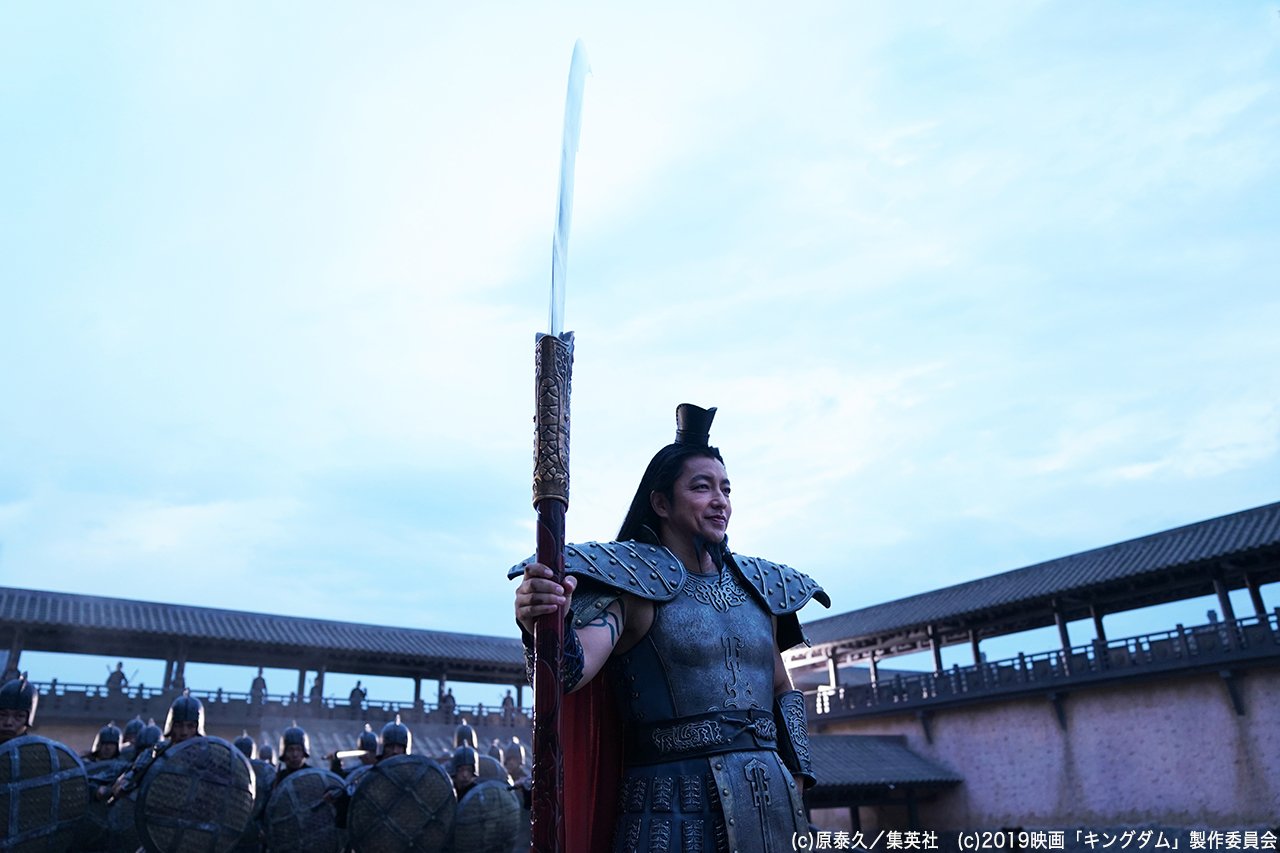 映画 キングダム 公式アカウント キングダム名言集 誰が相手であろうと 不遜な答えをこの矛は許しませんよ 王騎 大沢たかお キングダム 大ヒット上映中 T Co Qiplmjvu1b Twitter
