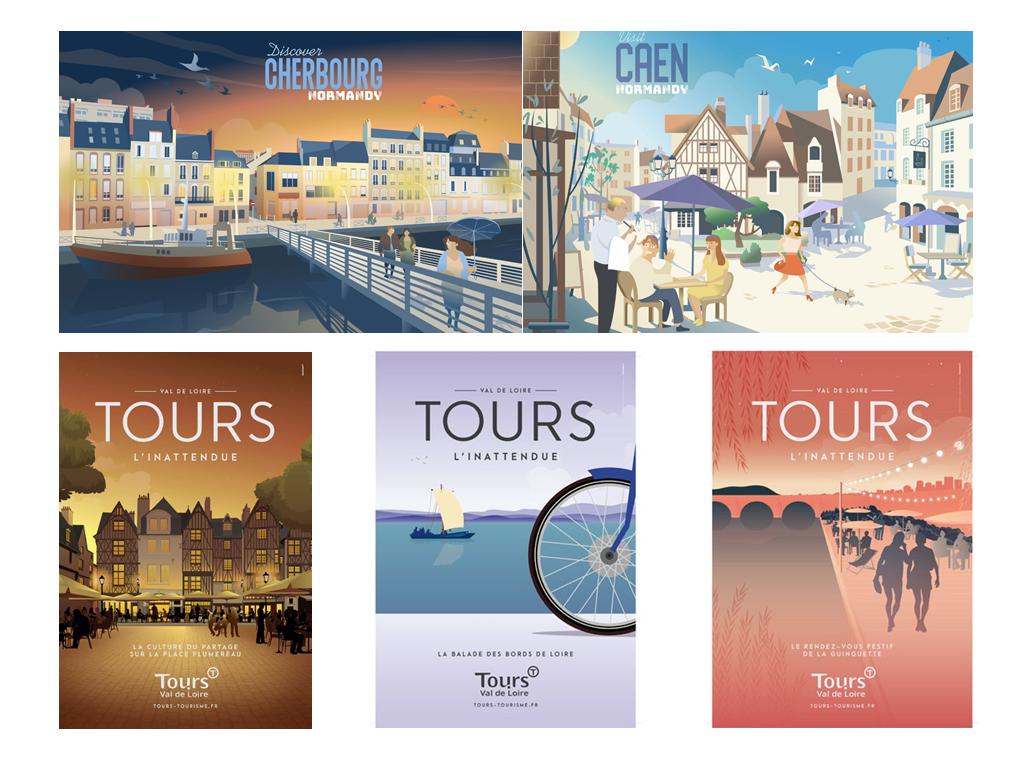 marcthebault's tweet photo. L'illustration retrouve-t-elle ses lettres de noblesse pour les affiches #tourisme ? Tant mieux ! #markterr #compublique https://t.co/mkwnmwcCbQ