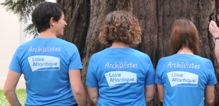juwallet's tweet photo. Les ArchiWistes des #AD44 sont prêts pour représenter le département de @loireatlantique au @MarathonNantes
#PoleW #archives #Nantes #Quelaforcesoitavecnous https://t.co/lRk4CYRcFE
