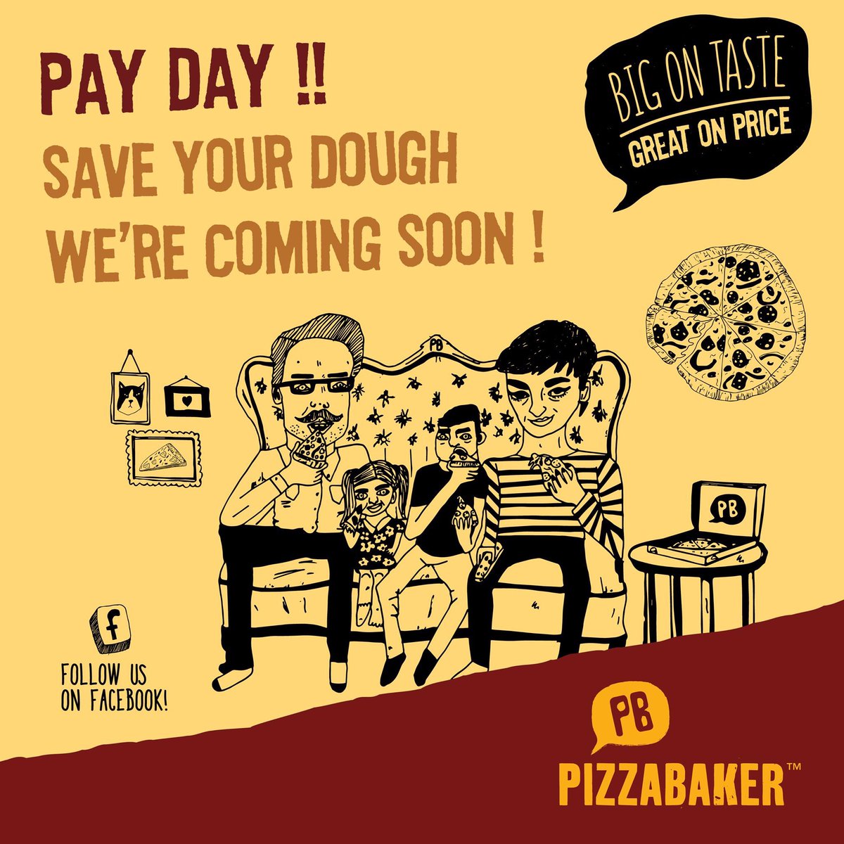 Just got paid ?

Save your dough, Pizzabaker Ireland is coming soon.

Launching in Drogheda Summer 2019.

#PizzaForThePeople #ComingSoon #Pizzabaker #Ireland #Drogheda #PayDough #SaveYourDough #Pizza