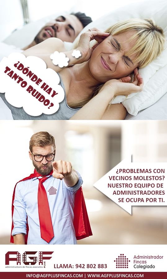 AgfPlus's tweet photo. El 24/04 se ha celebrado el #DíaInternacionaldeConcienciaciónsobreelRuido o #diasinruido. Conoce como #LPH te ampara sobre acciones molestas o insalubres. En AGF te asesoramos y tramitamos las quejas de nuestras comunidades. #AFcolegiados #CAFCantabria #AFCantabria #PymesUnidas https://t.co/1ClBWLv9qd