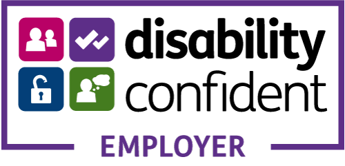 Did you know that 6 million disabled adults are of working age, yet only 45.7% of disabled people are employed. This needs to change, starting with employers.

We are delighted to have been a #Disability confident employer for 2 years.

#DisabilityConfident #Inclusion