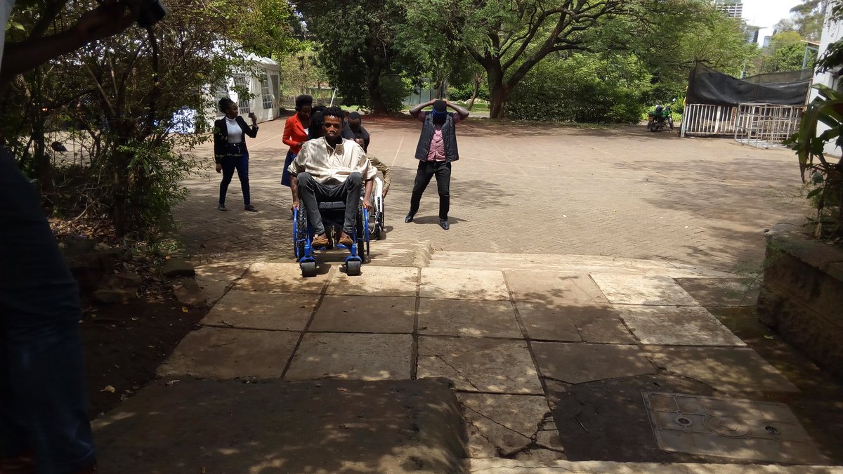 Participating in the campus walk.

#Ability #AbilityProject #Accessibility