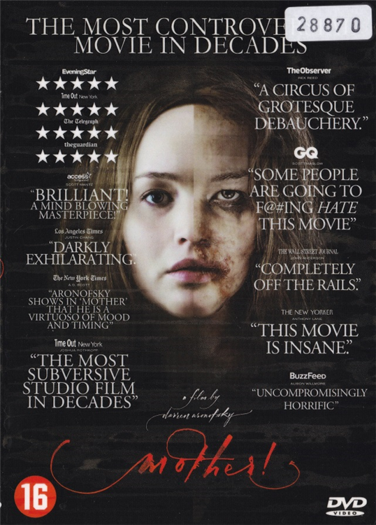 allzthings's tweet photo. New #Horror sub: #Mother! (2017) by #DarrenAronofsky : #DVD fully detailed in the db: 

https://t.co/msb1iWCLw8

@PromoteHorror @UKHorrorScene @80sMveGraveyard @CrisMovieCorner @Theschlockornot #Horror #HorrorMovies #BFilms #horrormoviefan #HorrorFilms #EdHarris @CerealMidnight https://t.co/blIADScpSn