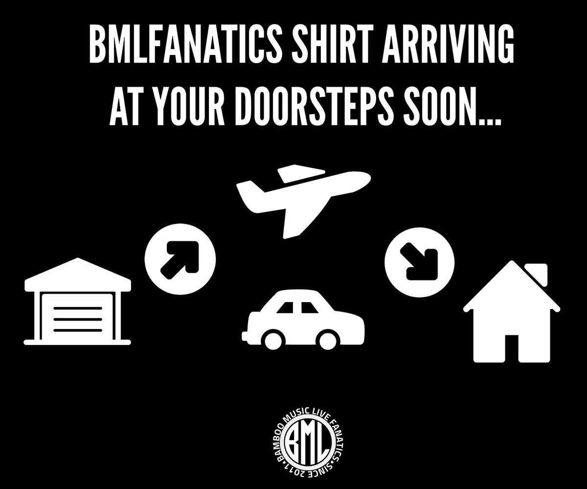 BMLFanatics's tweet photo. Good day everyone!
All orders will be shipped today. Expect your BMLF shirt to arrive infront of your door in the next 2-3 business days (Province) and 1-2 days for (Metro Manila) Thank you! 😎
#BMLFamily #BMLFanatics #BMLFriends
#BMLFShirt2019 #BMLFSince2011 https://t.co/qge2sTB73U