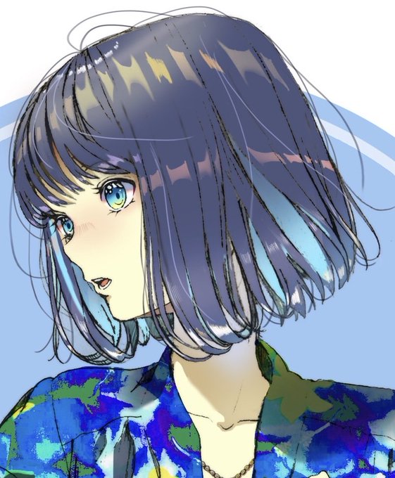 インナーカラーのtwitterイラスト検索結果