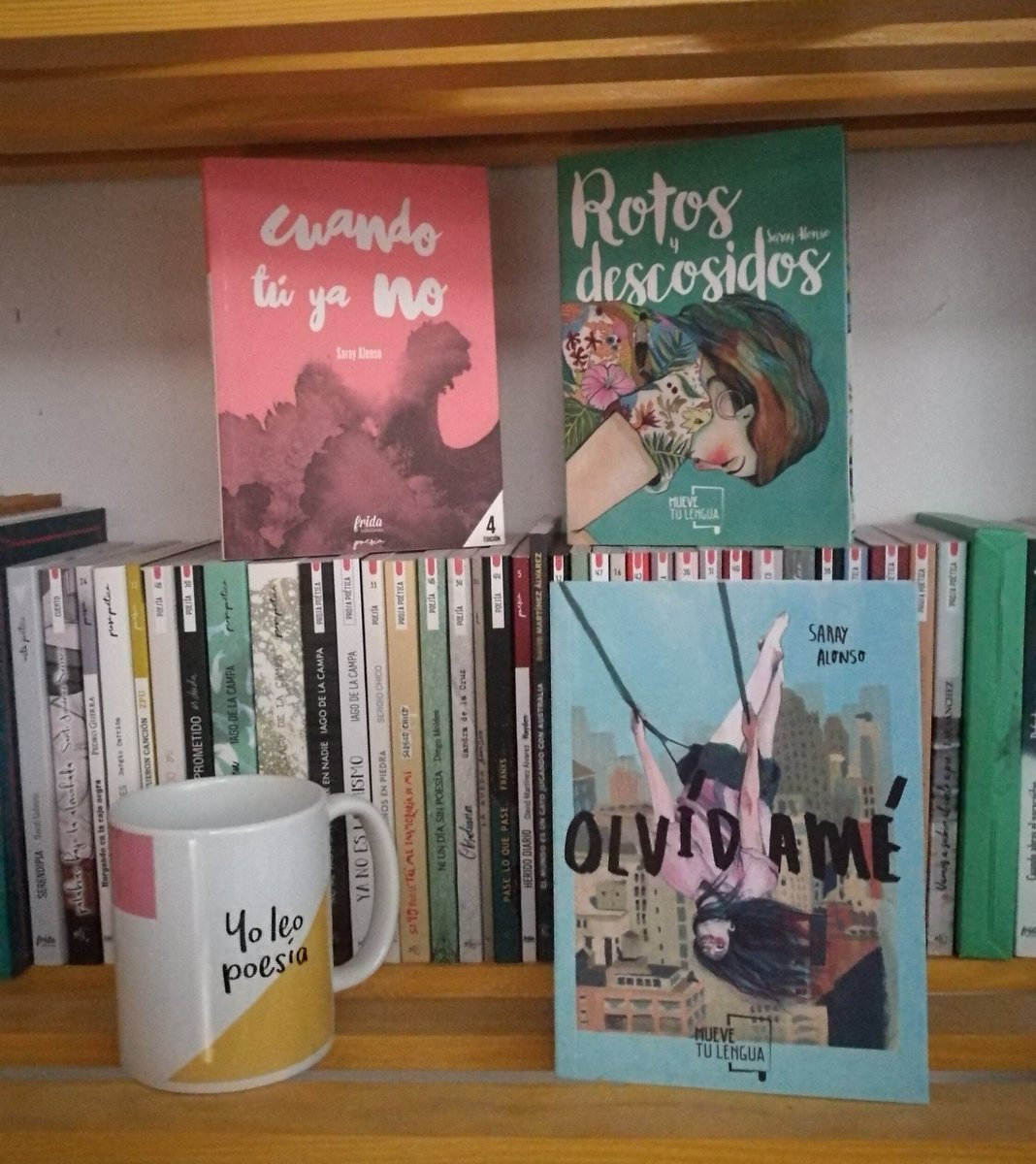 Me acaba de llegar #olvídamé el tercer libro de Saray Alonso. 💙