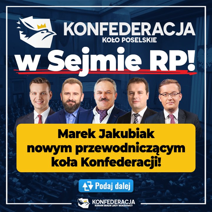 artur_zawisza's tweet photo. Wybory do PE równo za miesiąc. Narodowo-wolnościowa @KONFEDERACJA_ dystansuje PiS co do interesu narodowego oraz PO co do wolności gospodarczej. Symbolem tej przewagi jest poseł @jakubiak_marek - od lat przedsiębiorca pracujący na własnym oraz patriota z wąsem kochający husarię. https://t.co/oZz0yOfmpZ