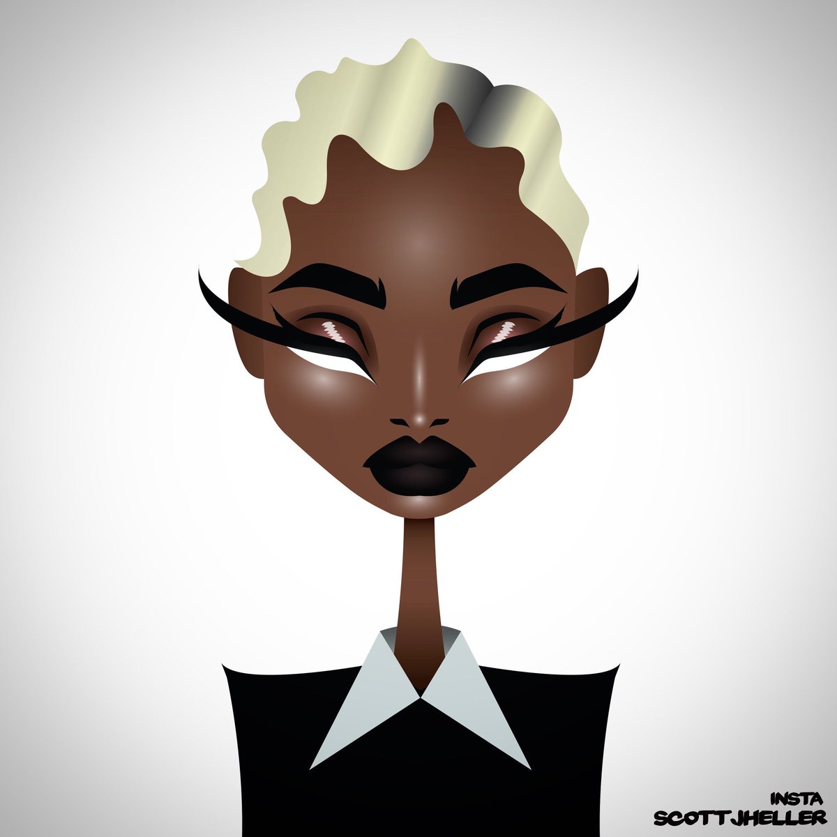 ScoHeller's tweet photo. 🔥👹🔥
Inspired by my favorite character from @sabrinanetflix ✨Prudence✨

@TatsBGats #illustration #fashionillustration #tatigabrielle #prudence #sabrina #sabrinatheteenagewitch #chillingadventuresofsabrina #design #designer  #vectorillustration #powerfulwomen #beauty https://t.co/IfJ0a3LjTG