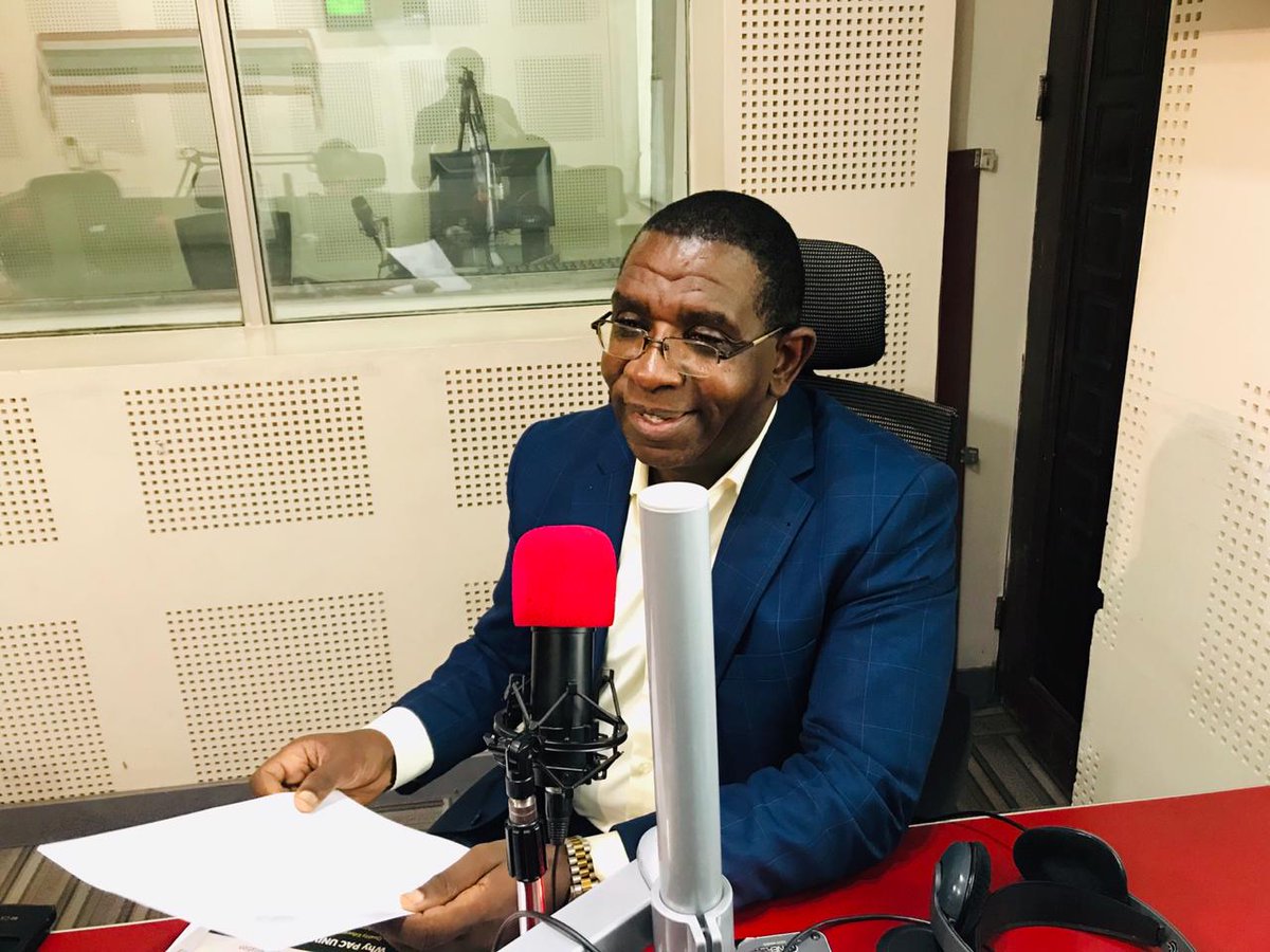 DionysiousK's tweet photo. In the Hope FM studio this morning talking about PAC University and our programs https://t.co/yOwxsbTcfw