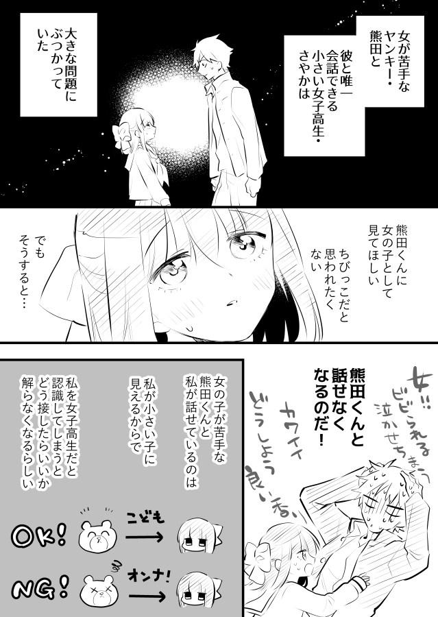 【創作漫画】女が苦手なヤンキーと少女の話　その33（ほんの少し先に進む話）
?まだ最終回ではないです? 