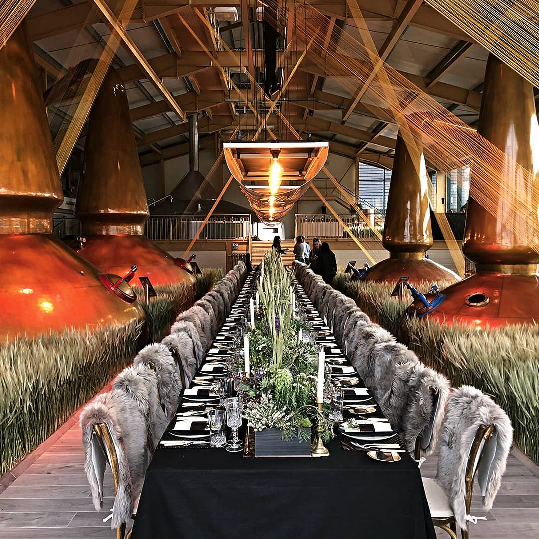 TheGlenlivet's tweet photo. For the launch of The #WinchesterCollection 1967 – a celebration of meticulous craft and heritage – it was only fitting to dine on locally foraged foods and magnificent works of art put together by Clare Smyth of Core #TheGlenlivet #WhiskyLovers https://t.co/u3BIHmLNIw