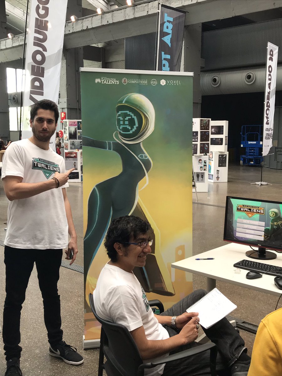 Los chicos de <a href="/TwaliensGame/">Twaliens</a> tienen una primera versión de su juego cooperativo en la <a href="/GGameFestival/">Guerrilla Game Festival</a>. Os animamos a pasaros ‼️‼️👽