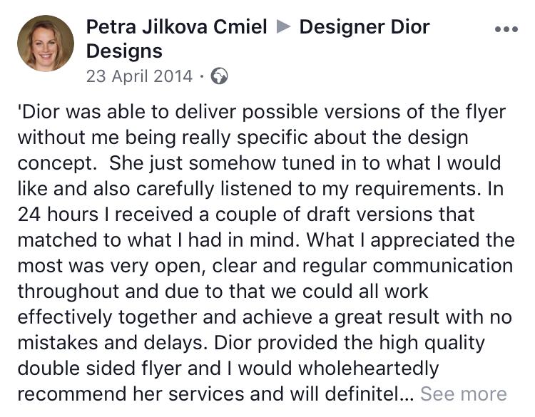 DesignerDior's tweet photo. Good feedback is always great when designing for a client. #designerdiordesigns #GraphicDesign #leafletdesign #creativedesign #printedleaflets #creativedesignagency #creativedesignstudio #leaflets https://t.co/WhHTVaxvxe