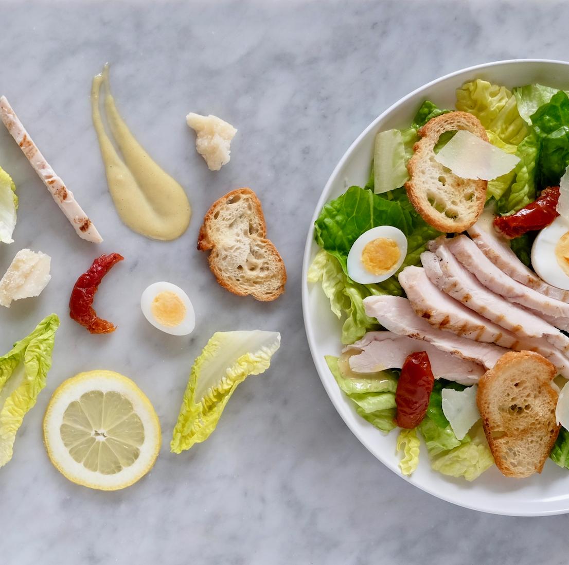 EatFirst's tweet photo. What's your favourite #salad on our menu? We've got #vegan salads, #vegetarian salads and #Thai salads but our favourite has got to be our #chickencaesarsalad. Order it now here: https://t.co/xkG14NHdLt https://t.co/5YLuCrKKJK