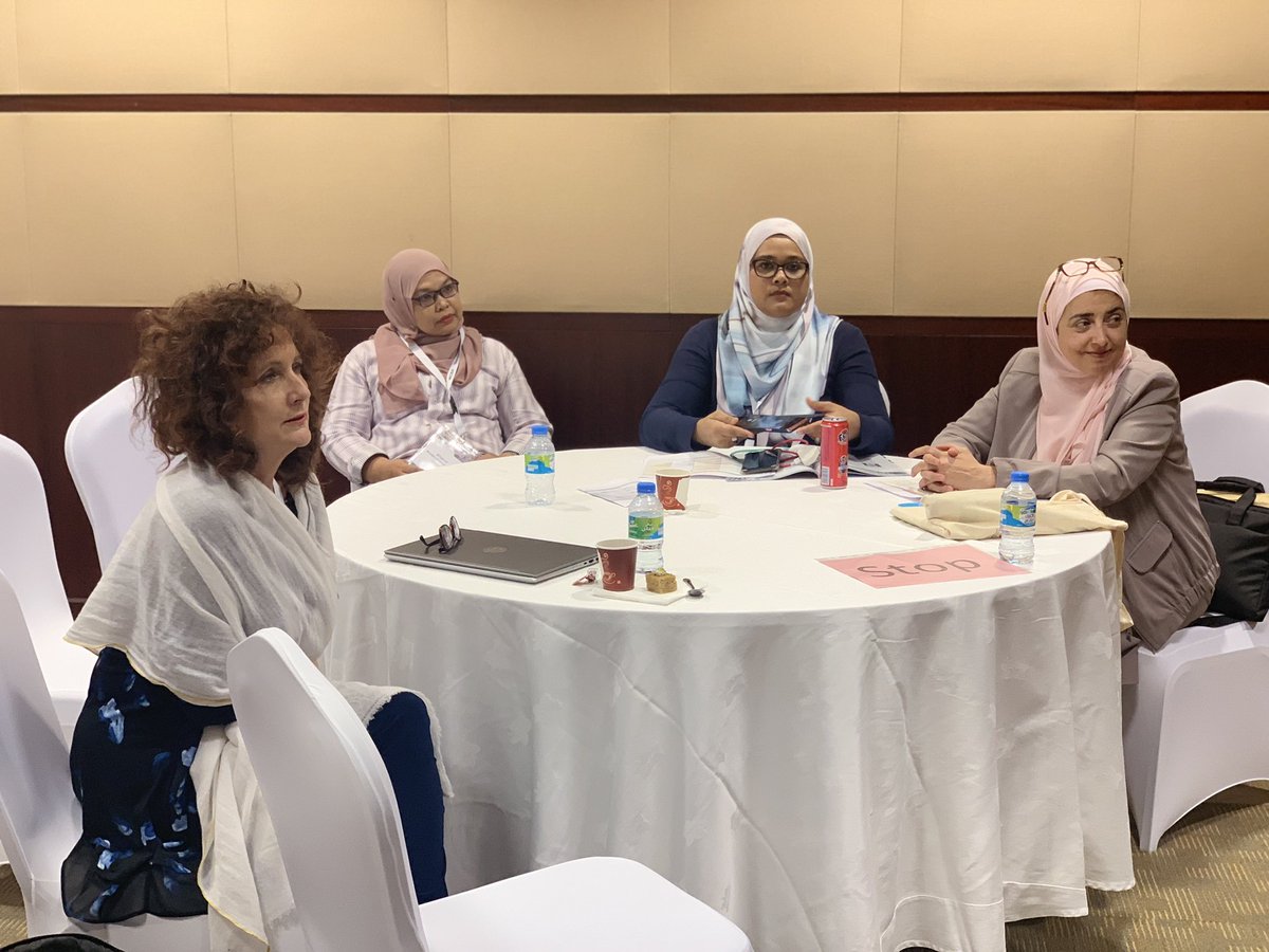 IABLblend's tweet photo. Parallel presentation by Rashidah Rahamat on QR codes in learning #wcbl2019 #iabl #zu #dubai https://t.co/yssrhbA7RM