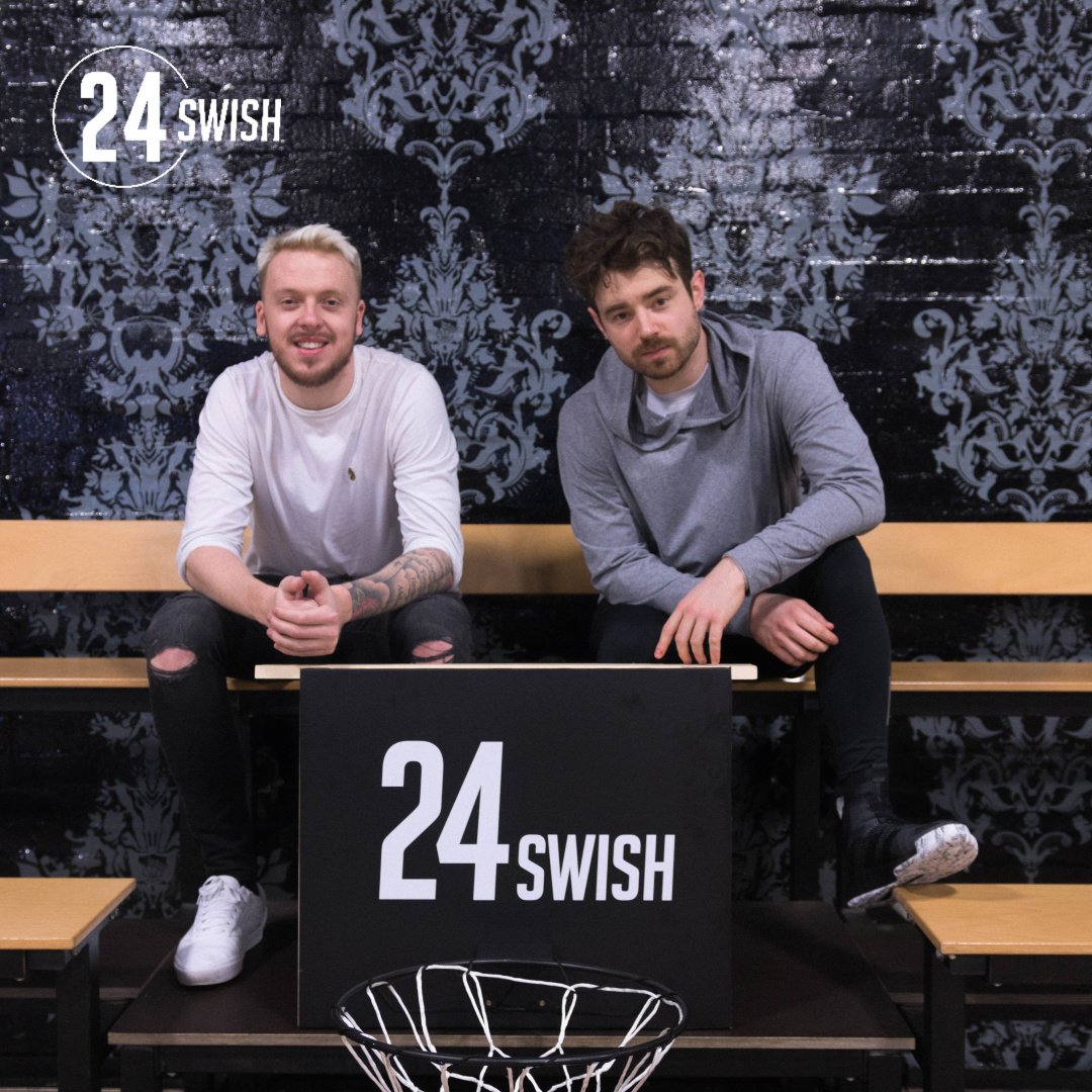 Official24Swish's tweet photo. It was great having @Jaack and @lozcast on set with us! Have you watched them go head to head on the #5ShotChallenge yet?! ๐คณ๐พ๐
Watch the full video HERE: https://t.co/BvUCXvXZaP https://t.co/WzggbDlAkt