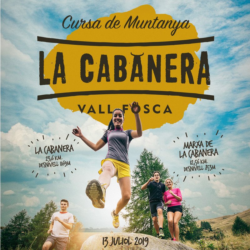 El 13 juliol tenim La Cabanera, una cursa de muntanya que és l’evolució de la Vertical
El recorregut al Montsent de Pallars continuarà allà perquè el feu sempre que vulgueu.😀
Ara us convidem a participar a La Cabanera #vallfosca 👟🥾
Apunta-t'hi ja! 👉 bit.do/cabanera
