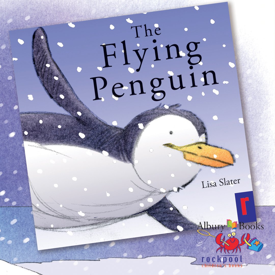 Just seen that it's #WorldPenguinDay. New one on me, but in the diary now, so an opportunity to share Lisa Slater's 'The Flying Penguin' published by us as print-on-demand.