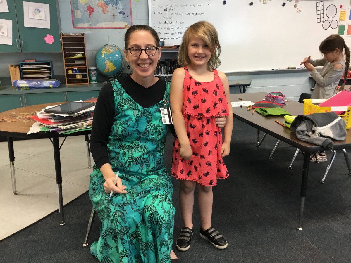 Sweet girl and I dressed up for African Animal Presentation Day!
@theSMSD @SunflowerSMSD #ourSMSDstory