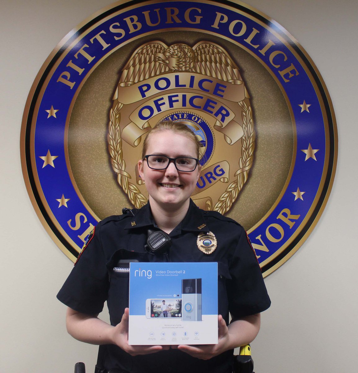 In honor of our partnership with <a href="/ring/">Ring</a>, we are giving away a FREE Video Doorbell 2! 

How to win:
1. Be a resident of Pittsburg
2. Download the Neighbors app by using our link: download.ring/pittsburg or text "pittsburgpd" to 555888.
3. Retweet this post!