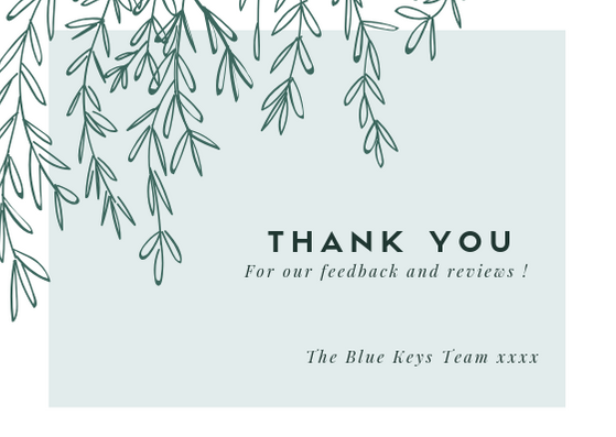 BlueKeysHotel's tweet image. Just to say Thank you to you all !