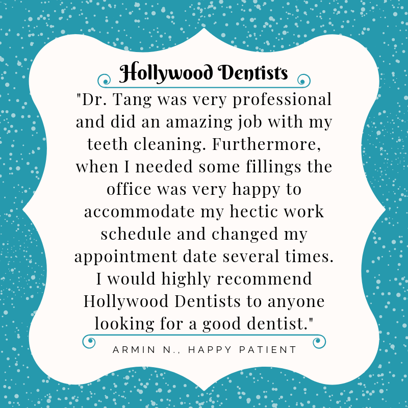 We’re proud to be recommended by so many #SatisfiedPatients! #GreatDentist