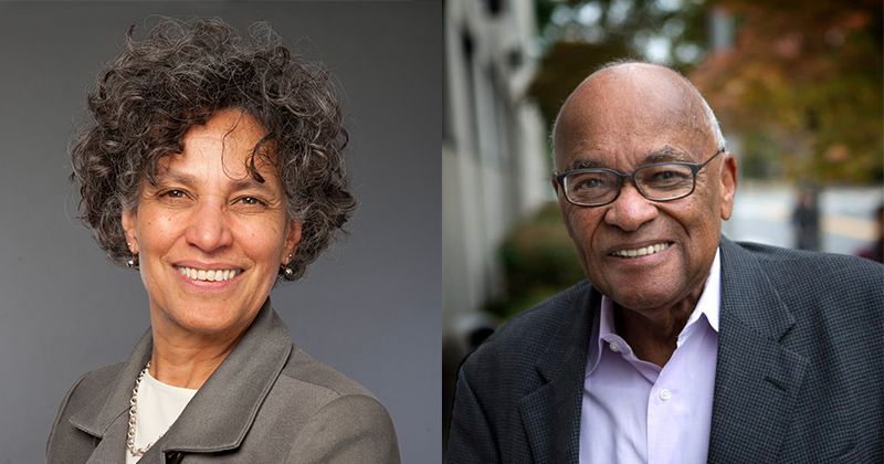 photos of Dr. Mary Bassett & Prof. Hubie Jones @ciswh_at_bussw @HarvardChanSPH