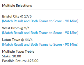 mrfixitstips's tweet photo. My #TwitterTreble pays £495 for a tenner this week.
To Win & BTTS
⚽️ Bristol City
⚽️ West Brom
⚽️ Luton Town
💰If it wins I'll give away the £495.
↩️ Follow me & RT to enter the draw.
➕ Add to your Betslip here
https://t.co/LSfGvgq5xZ
(18+. Be GambleAware) https://t.co/TqRlC3P7DG