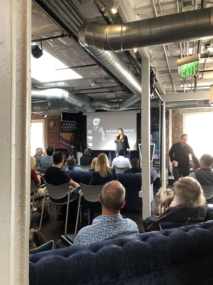 GardinerConnect's tweet photo. Rise and shine! Eat, pray, startup @ #innovatepasadena this morning. https://t.co/TXLnLiyvFm