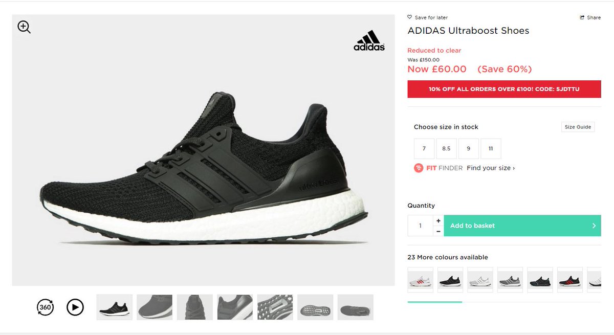 adidas Ultraboost LTD in Collegiate Navy, 7