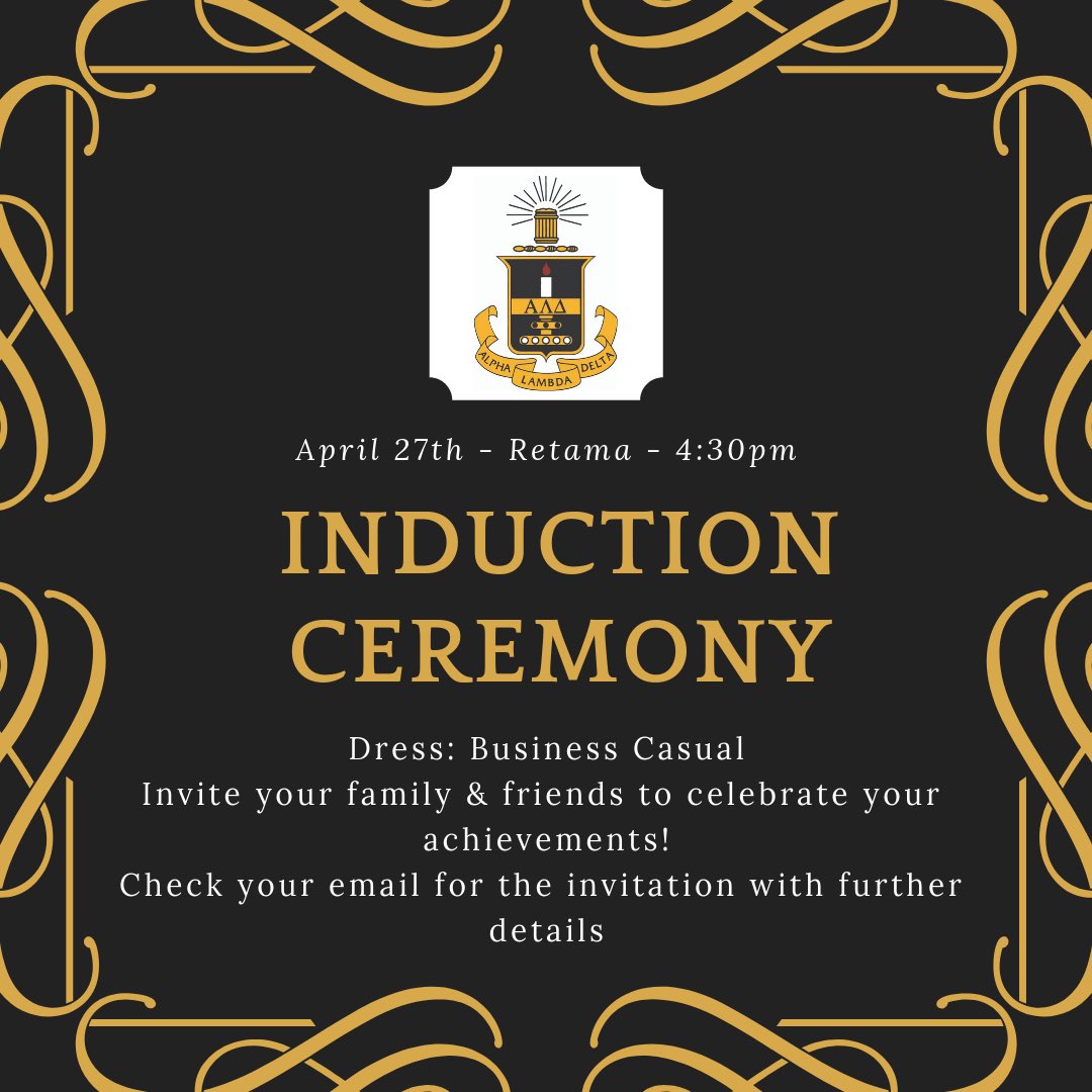 UTSA_ALD's tweet image. Hey members! Remember that tomorrow is our induction ceremony @ 4:30pm. Please get there a little early so we can get started on time 😊

#utsa #utsa22 #ald #utsaald #classof22 #alphalambdadelta