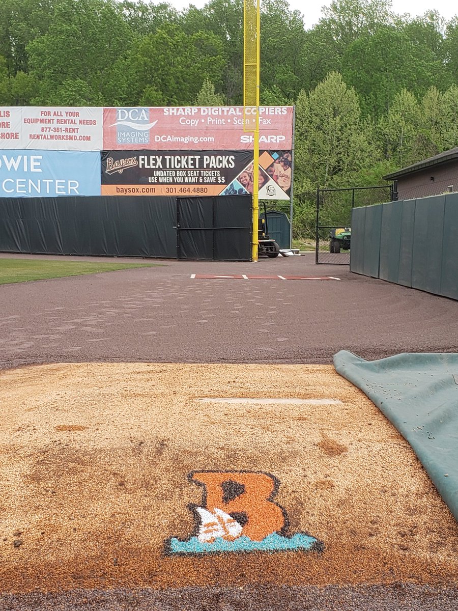 groundsnomad's tweet image. Testing out the 90s logo for Friday games. #baysox #flashbackfridays