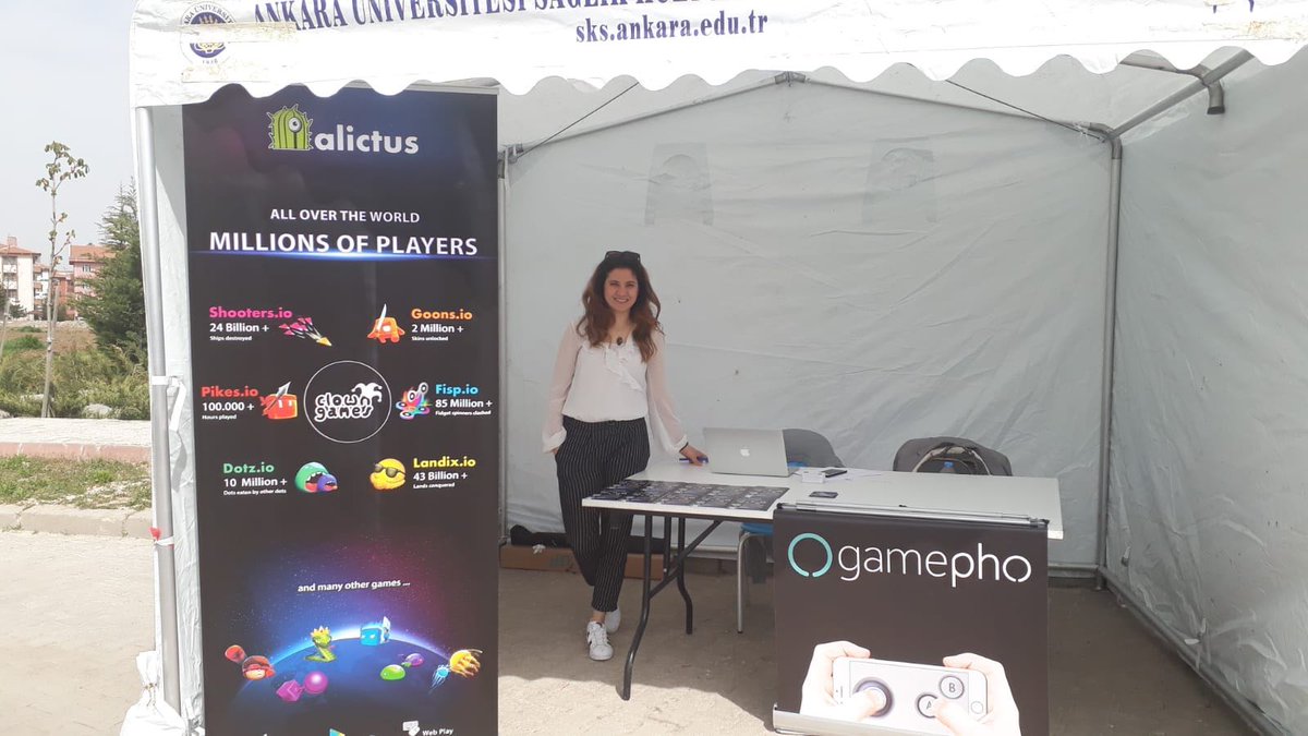 Today, we attended the Career Day at Ankara University. We talked about game development and the culture of Alictus. 

Bugün Ankara Üniversitesi Kariyer Günleri’ne katıldık. Oyun sektörü ve Alictus kültürü üzerine konuştuk.