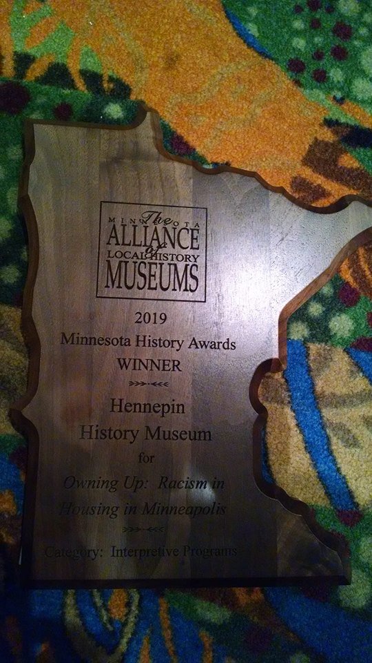 Hennepin History (@hennhistmuseum) on Twitter photo Thanks to <a href="/MNlocalhistory/">MN Local History</a> for the MN History Award for <a href="/OwningUpMpls/">OwningUpMPLS</a>! Proud to bring this important history to light. Thanks to <a href="/MNlocalhistory/">MN Local History</a> for the MN History Award for <a href="/OwningUpMpls/">OwningUpMPLS</a>! Proud to bring this important history to light.