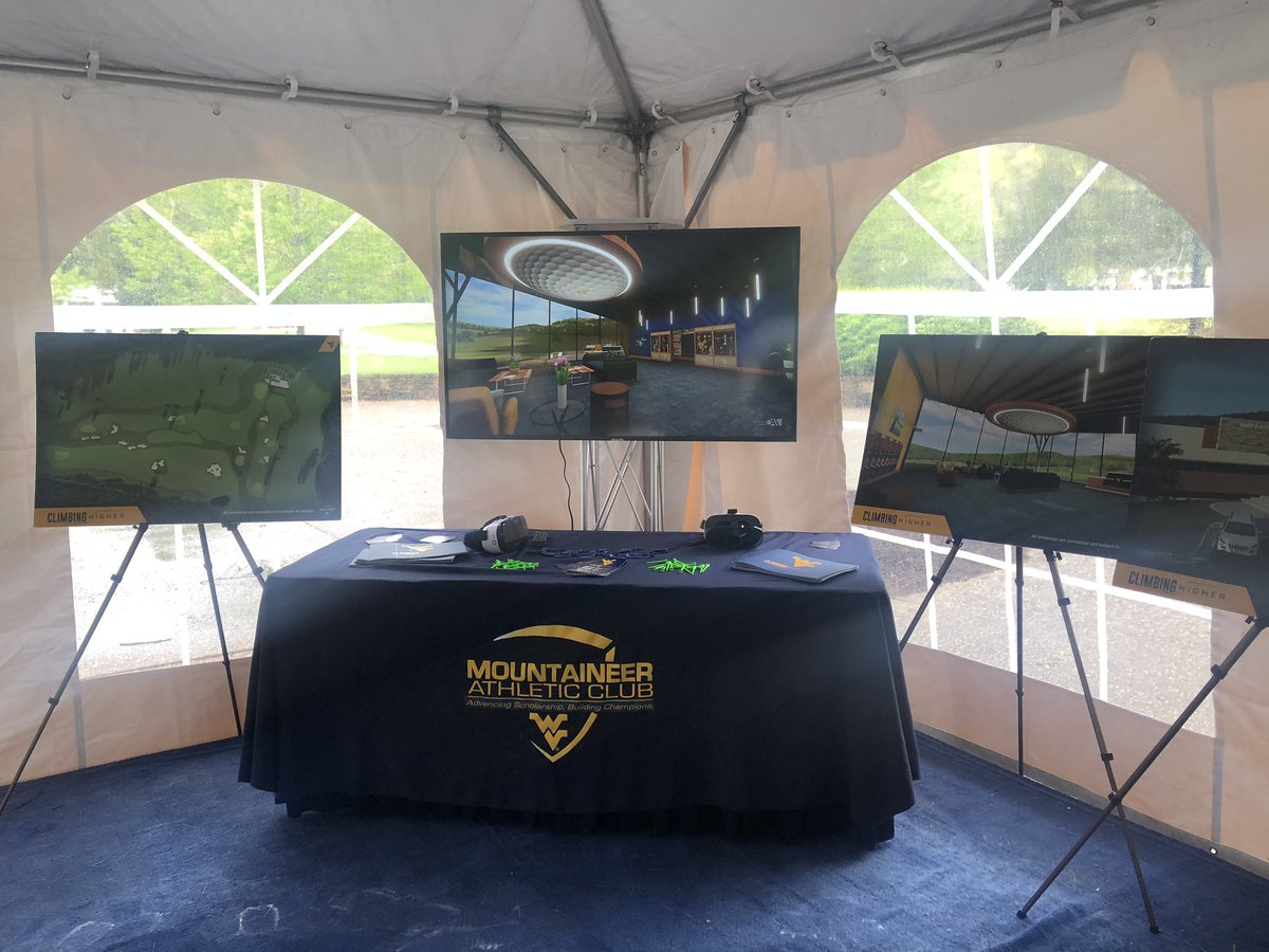 WVU_MAC's tweet photo. Looking forward to seeing @WVU_MAC members at the @Big12Conference Golf Championships! Thanks to @TheHealthPlanHQ and @OmniAssociates for sponsoring our Mountaineer Hospitality tent! https://t.co/RGoLp5ApC1