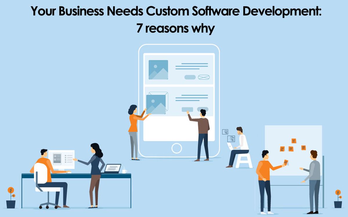 SyntechSoftware's tweet image. We&apos;ve written a new article on TOP-7 reasons why bespoke software better than off-the-shelf. 💪 Check it out 😎 

👉buff.ly/2IZLNkX

#softwaredevelopmentcompany #itconsulting #webdevelopement #syntechsoftware #bespokesoftware