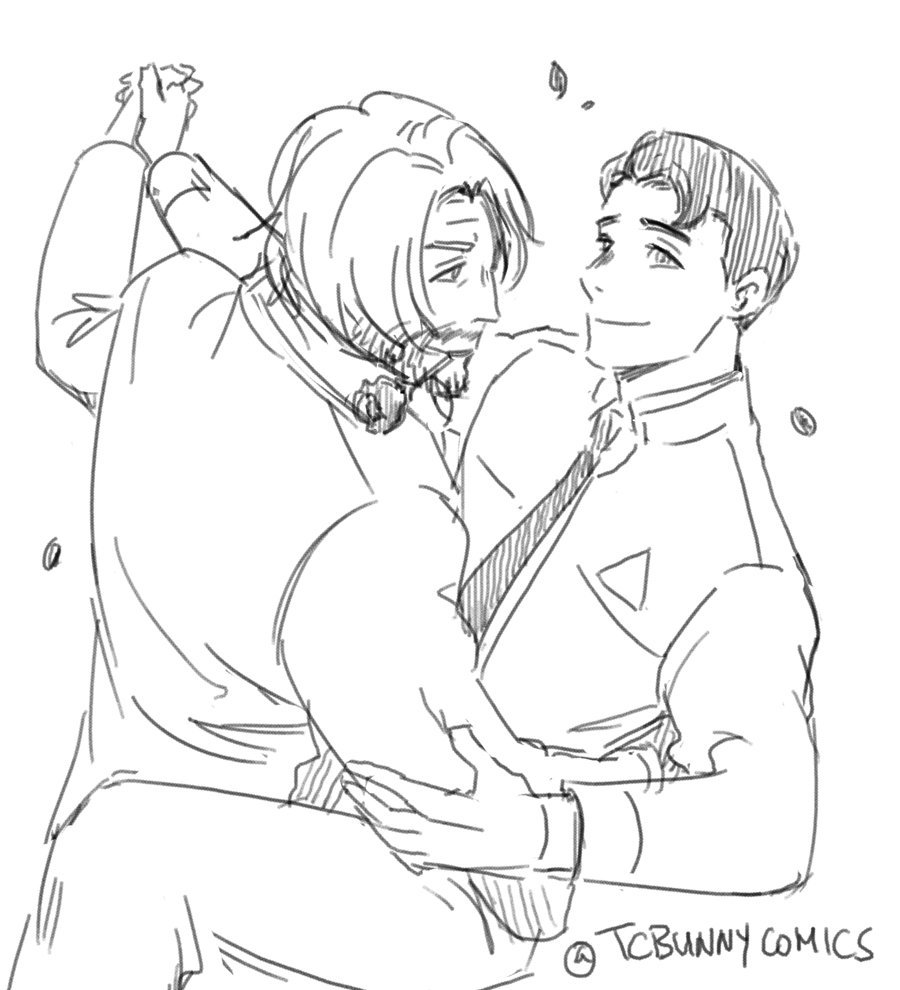 TCBunnycomics's tweet photo. Connor : Do you know how to dance, Lieutenant?
Hank : Do I know how to dance...? (*Scoffs)
.
.
CELEBRATE MY LAST DAY OF WORK WITH HANKCON!!!
#detroitbecomehuman #detroitconnor #detroithank #hankcon https://t.co/AFxVTcrSKS
