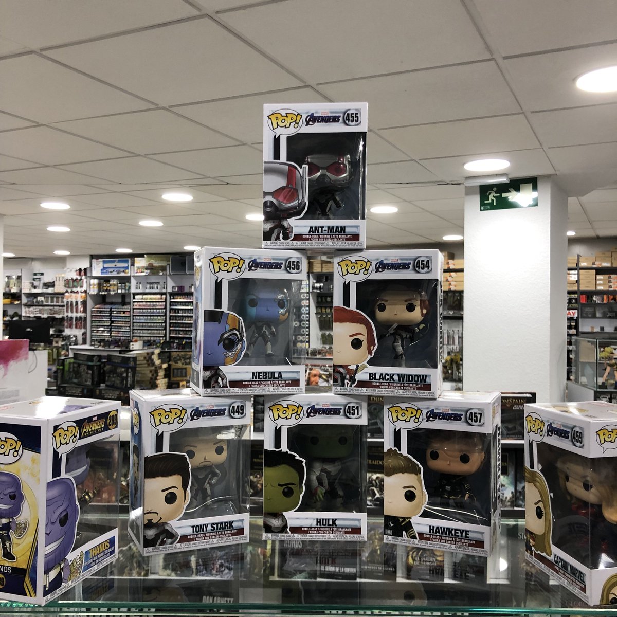 AlicanteGts's tweet image. Los protagonistas de la película Vengadores: Endgame ya están en nuestra tienda. Ven a por tu héroe favorito para recordar los mejores momentos de la película.
.
.
.
.
#gtsalicante #goblintrader #vengadoresendgame #capitanamerica #thanos