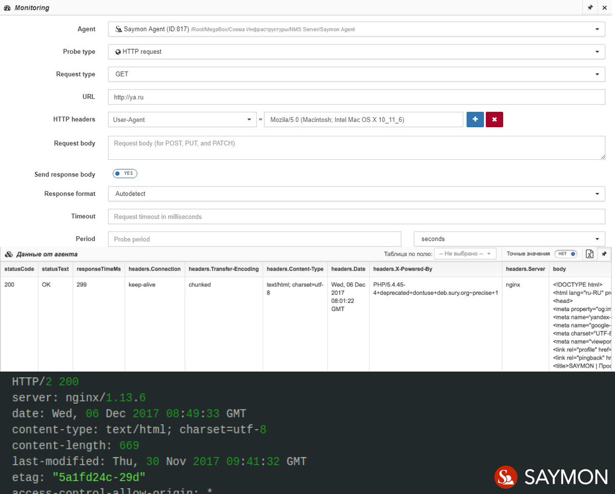 To control almost any object of physical and virtual world,#SAYMON operates with various ways of checking: File/Directory Change,#HTTP(s),SQL,Script,#Ping,TCP/#UDP,Port,#SNMP Get/Trap,#MQTT,JMX.
Download SAYMON free to try any of them:bit.ly/2EBRq7x