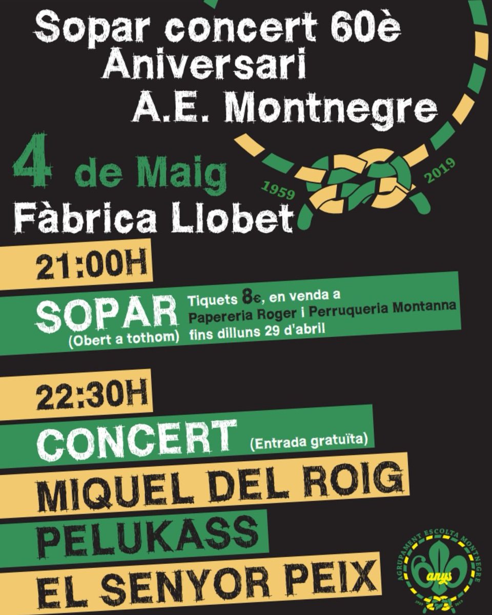 amicsescoltes's tweet photo. Animeu-vos a venir! Serà genial retrobar-nos tots després de 60 anys!! 

Apunteu-vos a @papereriaroger o a Perruqueria Montanna. No us ho perdeu!!! 

#orgullMontnegre https://t.co/mqoP48ilnM