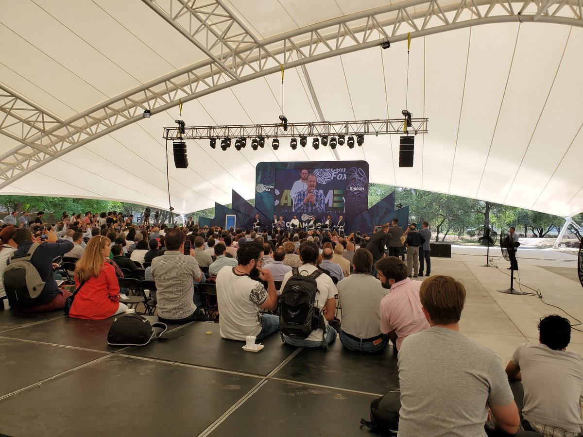 President <a href="/VicenteFoxQue/">Vicente Fox Quesada</a> talking about the importance of inclusion and formation of a #cannabis industry association in Mexico 🇲🇽 <a href="/CannaMexico/">CannaMexicoSummit</a>