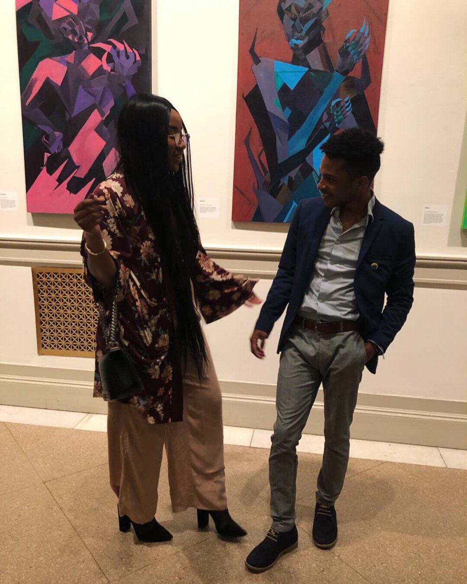 CaelPictor's tweet photo. my day one
she was coaching me on modeling poses
#NEXT2019 #Art #BestOfFriends #TryingNotToSmile https://t.co/5tUexJUS2R