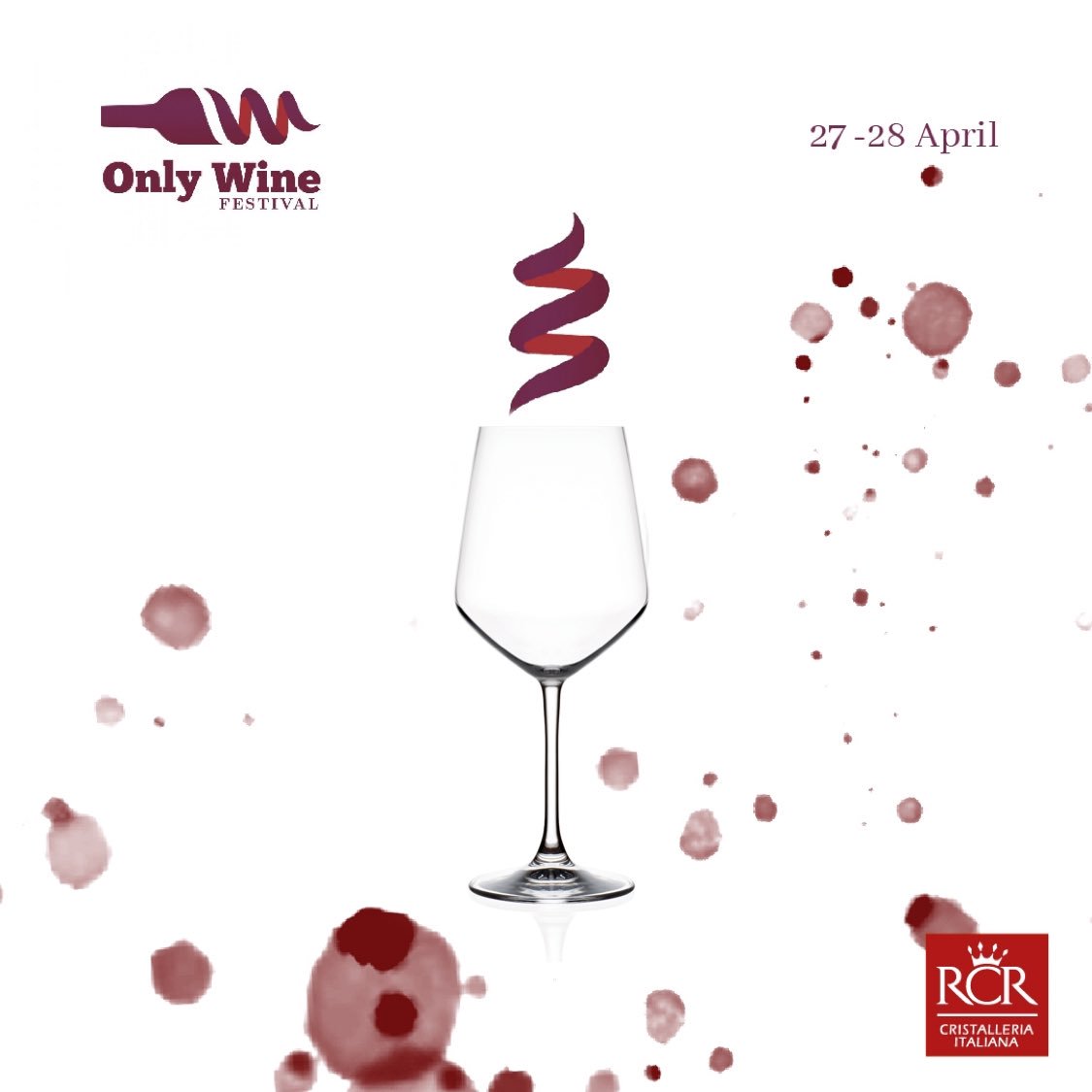 Another tasting, our Universum Glasses always protagonists. In the next weekend you will find us in castello di castello for the #OnlyWineFestival 🍷
