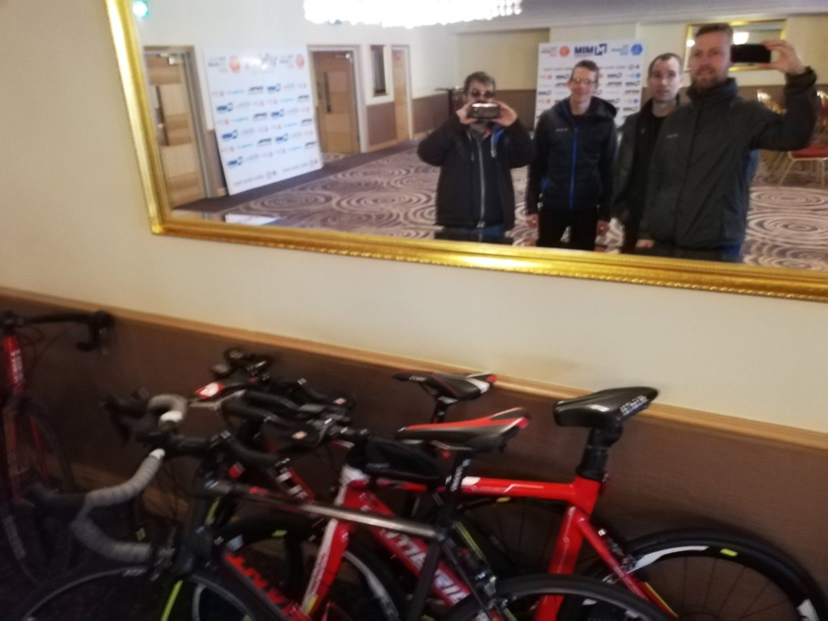 gleesoj's tweet photo. Getting nervy now 😬 last minute race prep #tjb200. At least the bikes made the trip in one piece, looking a bit windy tomorrow though https://t.co/W2RD7fWTsM