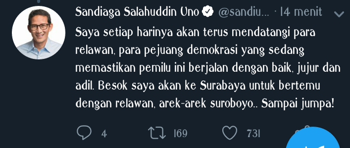 RadarSemut's tweet photo. Qoute gw:
"kita emang bukan sedarah tapi kita lebih dari saudara" @sandiuno @fadlizon @Fahrihamzah @fahiraidris @prabowo 

Ramaikan tagar #02TimTersolid 🥳🥳🥳
RT dan Like bagi yg suka
Comment asalnya dari mana aja
🥳🥳🥳 https://t.co/FG4nBikJ6B