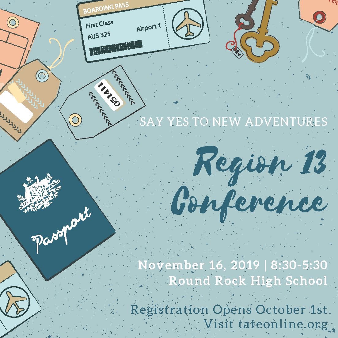 Save the date for next Region conference!